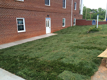 concrete walkway by Parks' Masonry