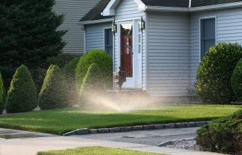 Water on Your Lawn Winston Salem NC