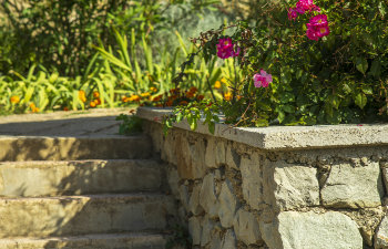 natural stone steps <a href=